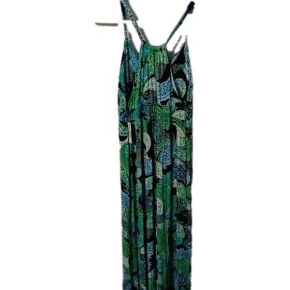 New Directions Tank Maxi Dress Paisley Print NWT Sz. LG. Festival Hippie Beach - Picture 8 of 9